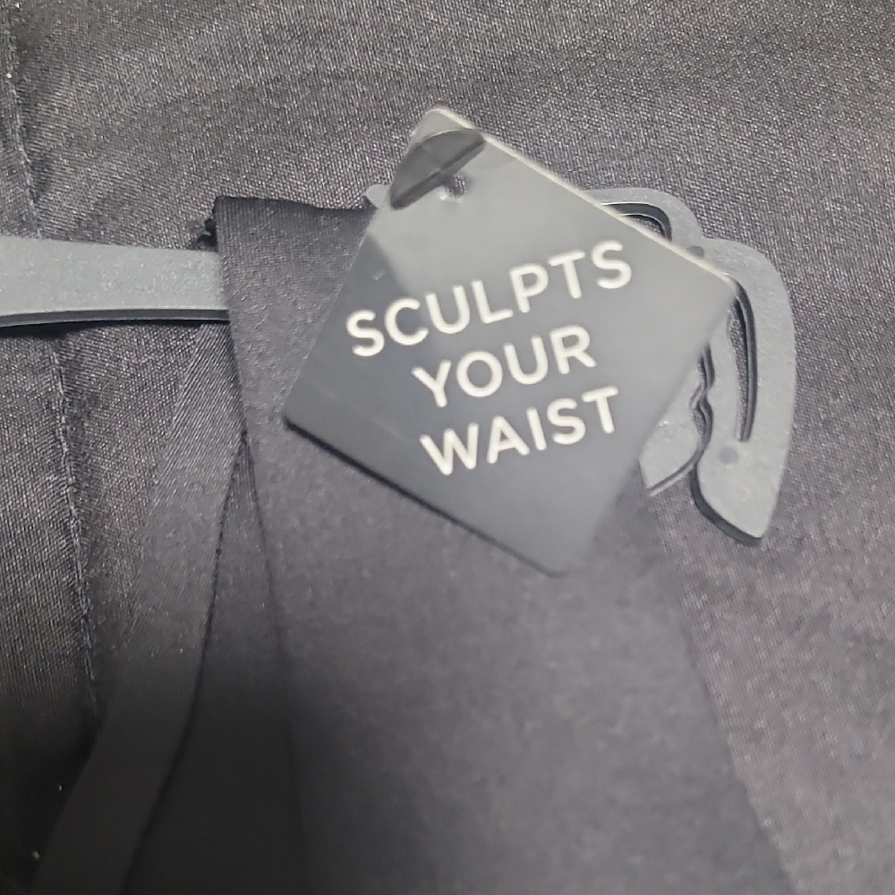 Nicole Miller Black Open-Bust Shapewear Bodysuit - Picture 16 of 16